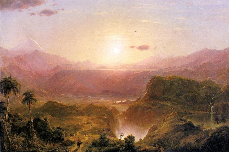 Frederic Edwin Church Andes of Ecuador Germany oil painting art